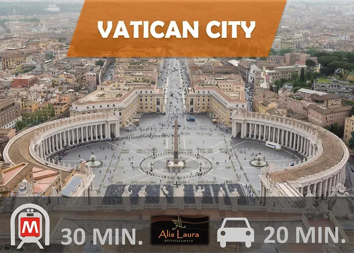 Alis Laura - 10 Mins To Colosseum, Modern & Near Metro Bed & Breakfast