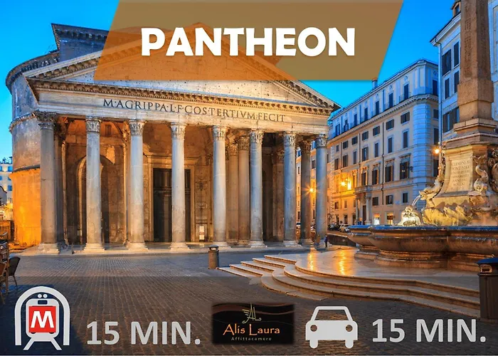 Bed & Breakfast Alis Laura - 10 Mins To Colosseum, Modern & Near Metro 4*