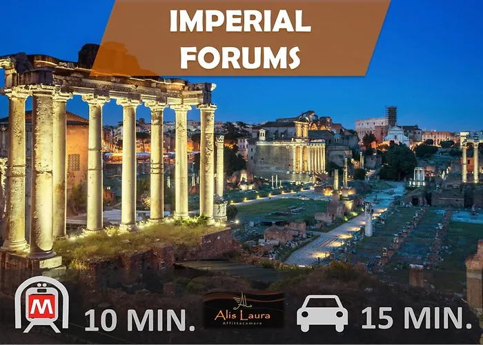 Alis Laura - 10 Mins To Colosseum, Modern & Near Metro 4*