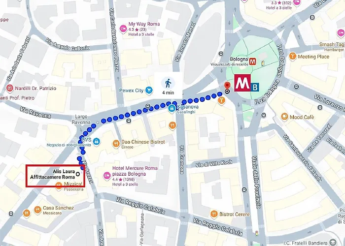 Alis Laura - 10 Mins To Colosseum, Modern & Near Metro